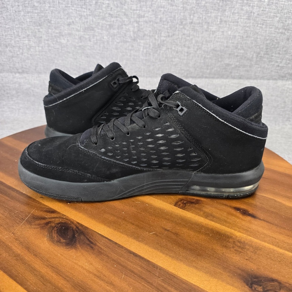 Jordan B. Fly Triple Black Basketball Shoes Mens 12 Black 921196-010 Mid Top - Picture 10 of 14